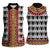 Cameroon Toghu Traditional Pattern Women Sleeveless Polo Shirt