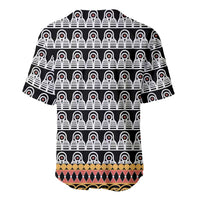 Cameroon Traditional Baseball Jersey Toghu Pattern