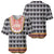 Cameroon Traditional Baseball Jersey Toghu Pattern