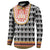 Cameroon Traditional Button Sweatshirt Toghu Pattern