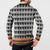 Cameroon Traditional Button Sweatshirt Toghu Pattern