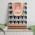 Cameroon Traditional Canvas Wall Art Toghu Pattern