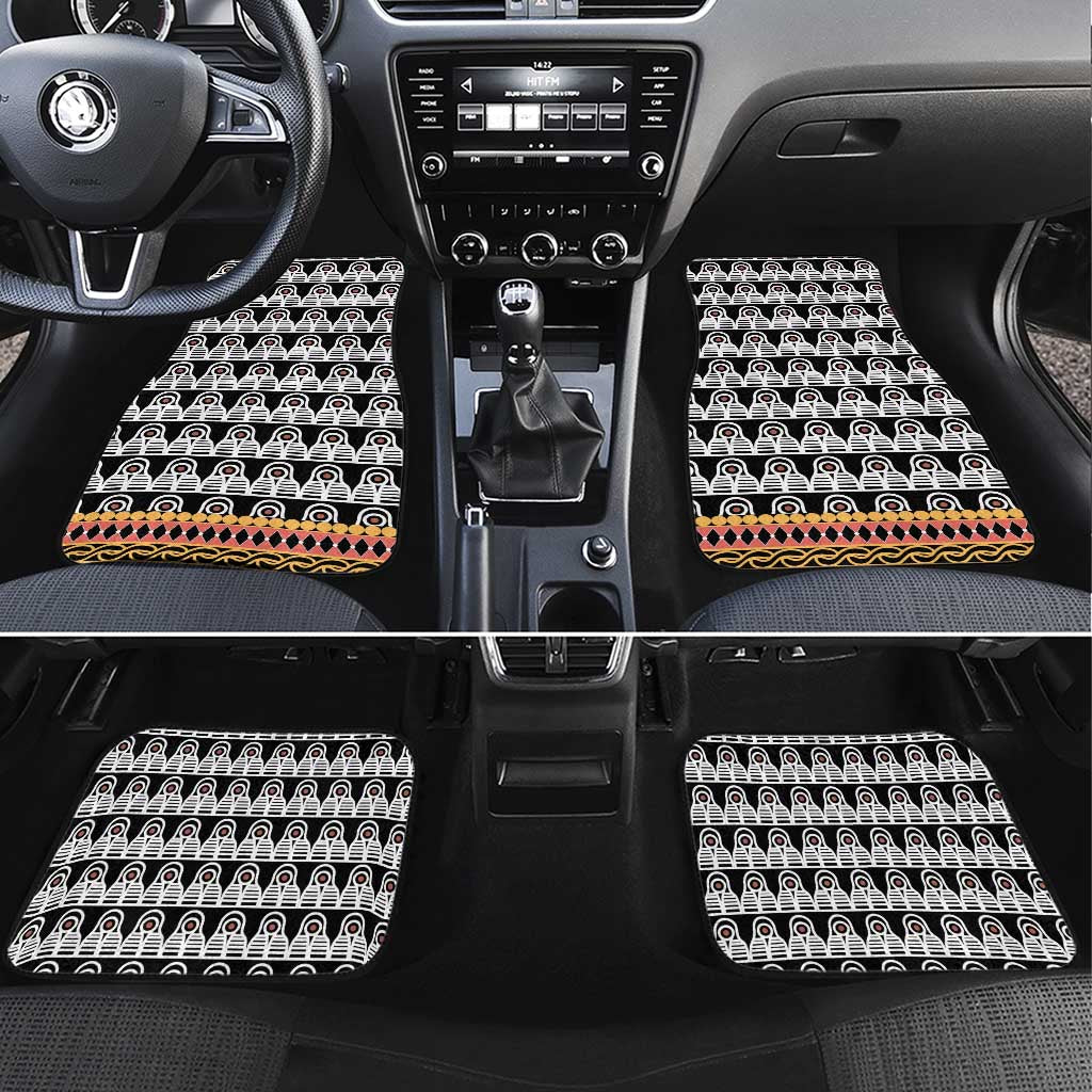 Cameroon Traditional Car Mats Toghu Pattern
