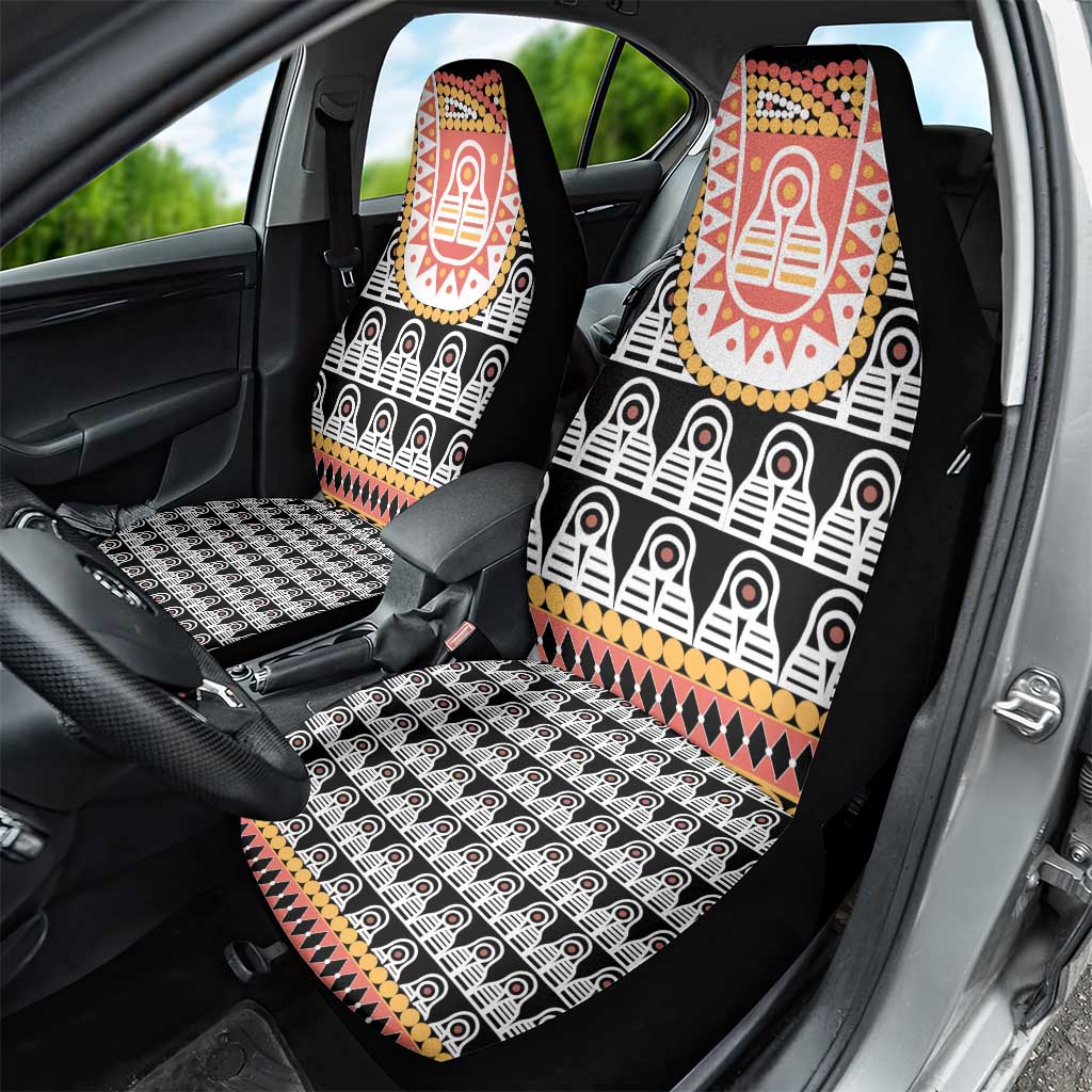 Cameroon Traditional Car Seat Cover Toghu Pattern
