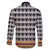 Cameroon Traditional Family Matching Long Sleeve Bodycon Dress and Hawaiian Shirt Toghu Pattern