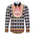 Cameroon Traditional Family Matching Puletasi and Hawaiian Shirt Toghu Pattern