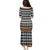 Cameroon Traditional Family Matching Puletasi and Hawaiian Shirt Toghu Pattern