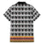 Cameroon Traditional Family Matching Summer Maxi Dress and Hawaiian Shirt Toghu Pattern