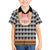 Cameroon Traditional Family Matching Summer Maxi Dress and Hawaiian Shirt Toghu Pattern