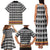 Cameroon Traditional Family Matching Tank Maxi Dress and Hawaiian Shirt Toghu Pattern
