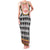Cameroon Traditional Family Matching Tank Maxi Dress and Hawaiian Shirt Toghu Pattern