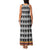 Cameroon Traditional Family Matching Tank Maxi Dress and Hawaiian Shirt Toghu Pattern