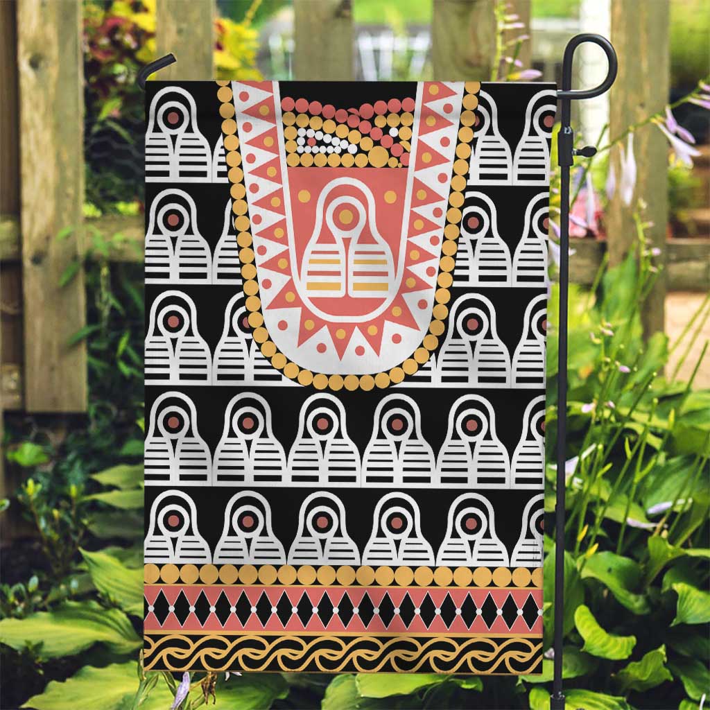 Cameroon Traditional Garden Flag Toghu Pattern