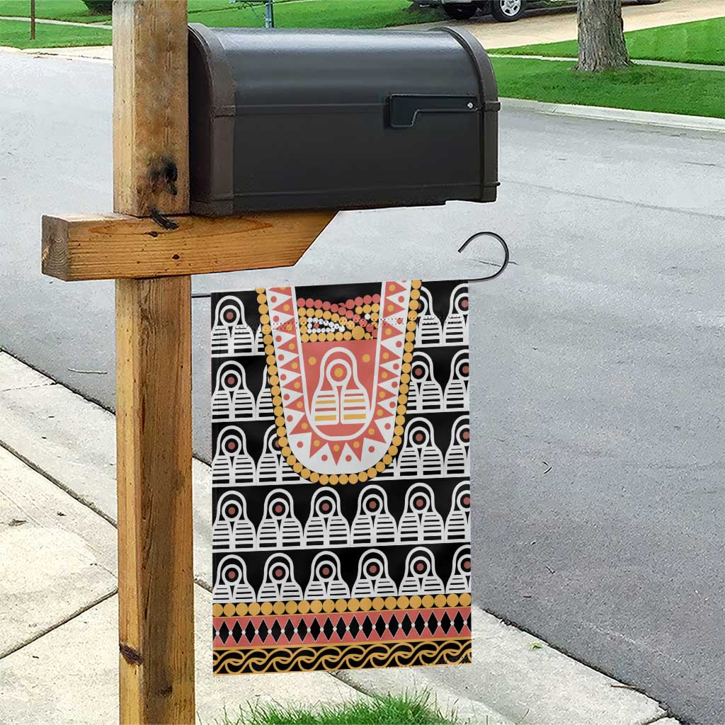 Cameroon Traditional Garden Flag Toghu Pattern