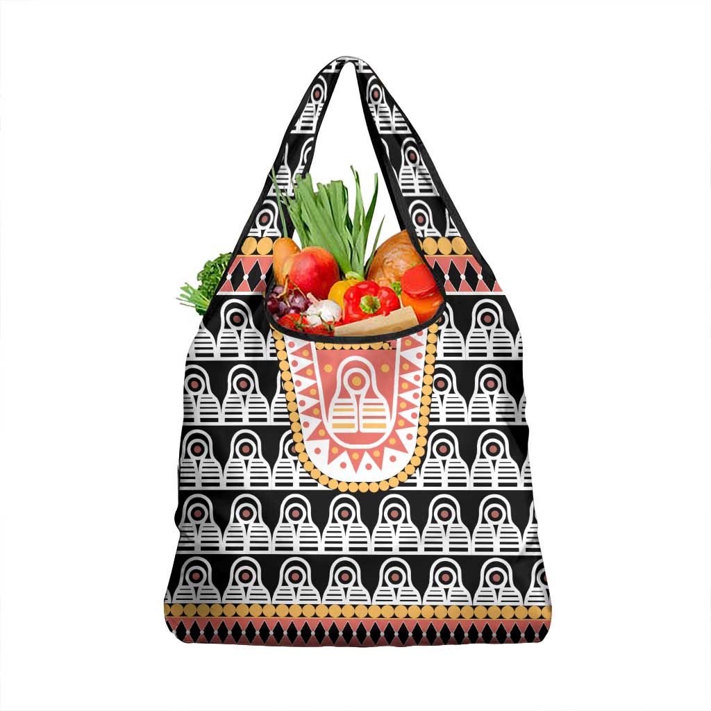 Cameroon Traditional Grocery Bag Toghu Pattern