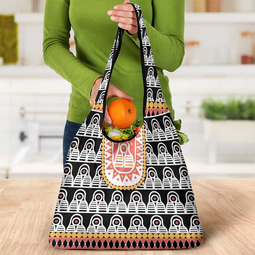 Cameroon Traditional Grocery Bag Toghu Pattern