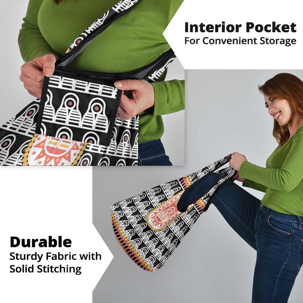 Cameroon Traditional Grocery Bag Toghu Pattern