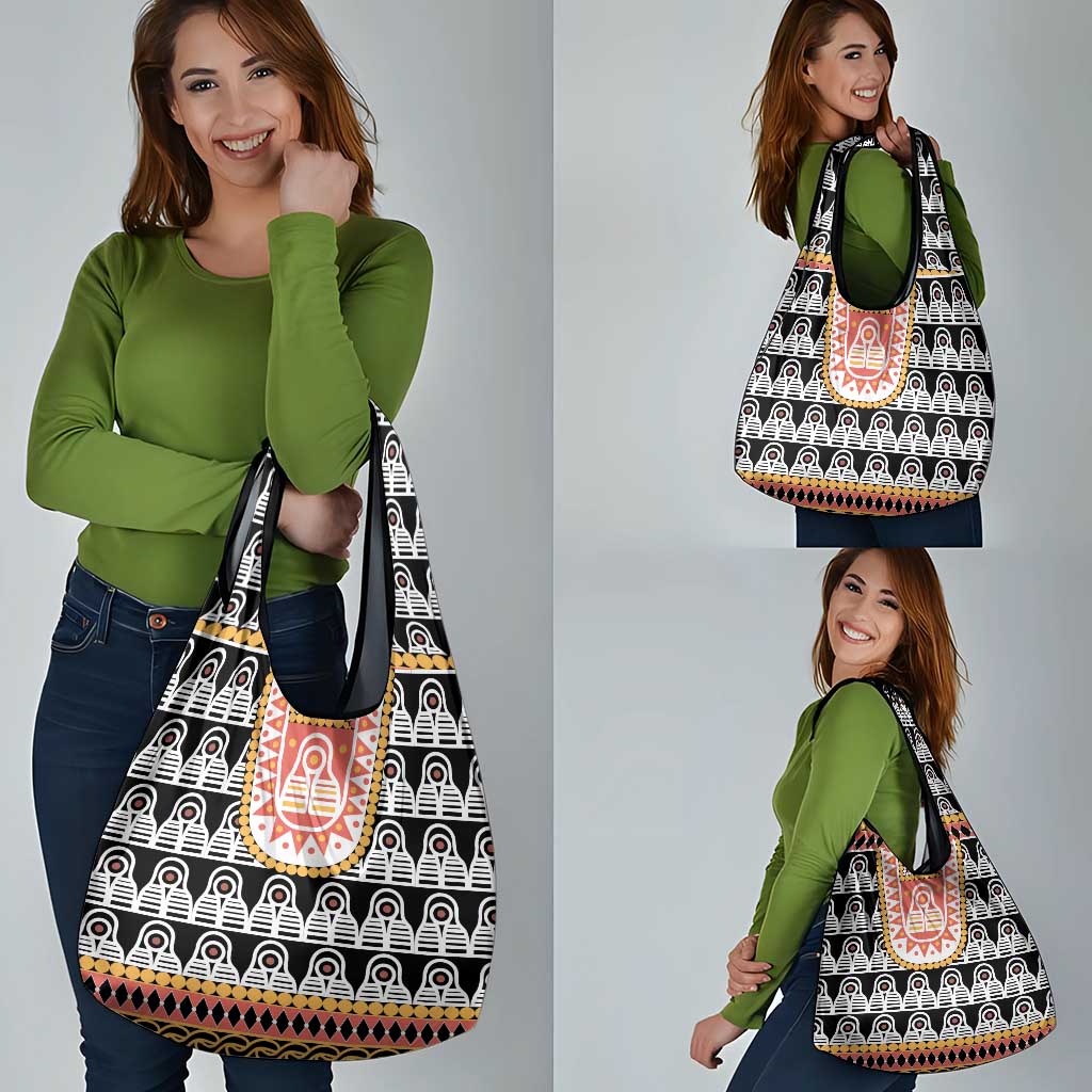 Cameroon Traditional Grocery Bag Toghu Pattern