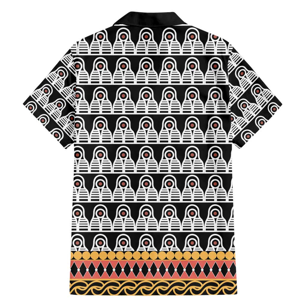Cameroon Traditional Hawaiian Shirt Toghu Pattern