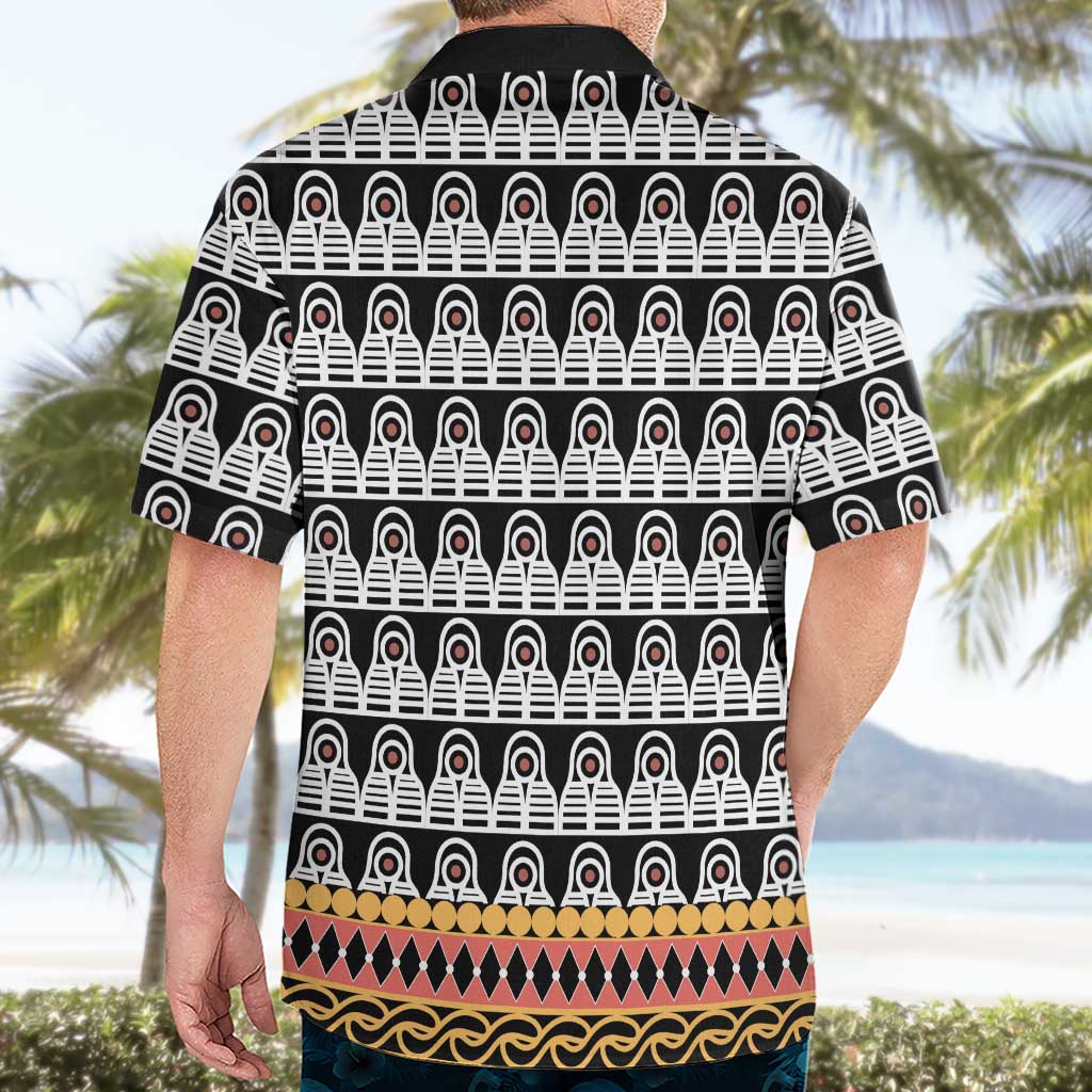 Cameroon Traditional Hawaiian Shirt Toghu Pattern