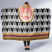 Cameroon Traditional Hooded Blanket Toghu Pattern