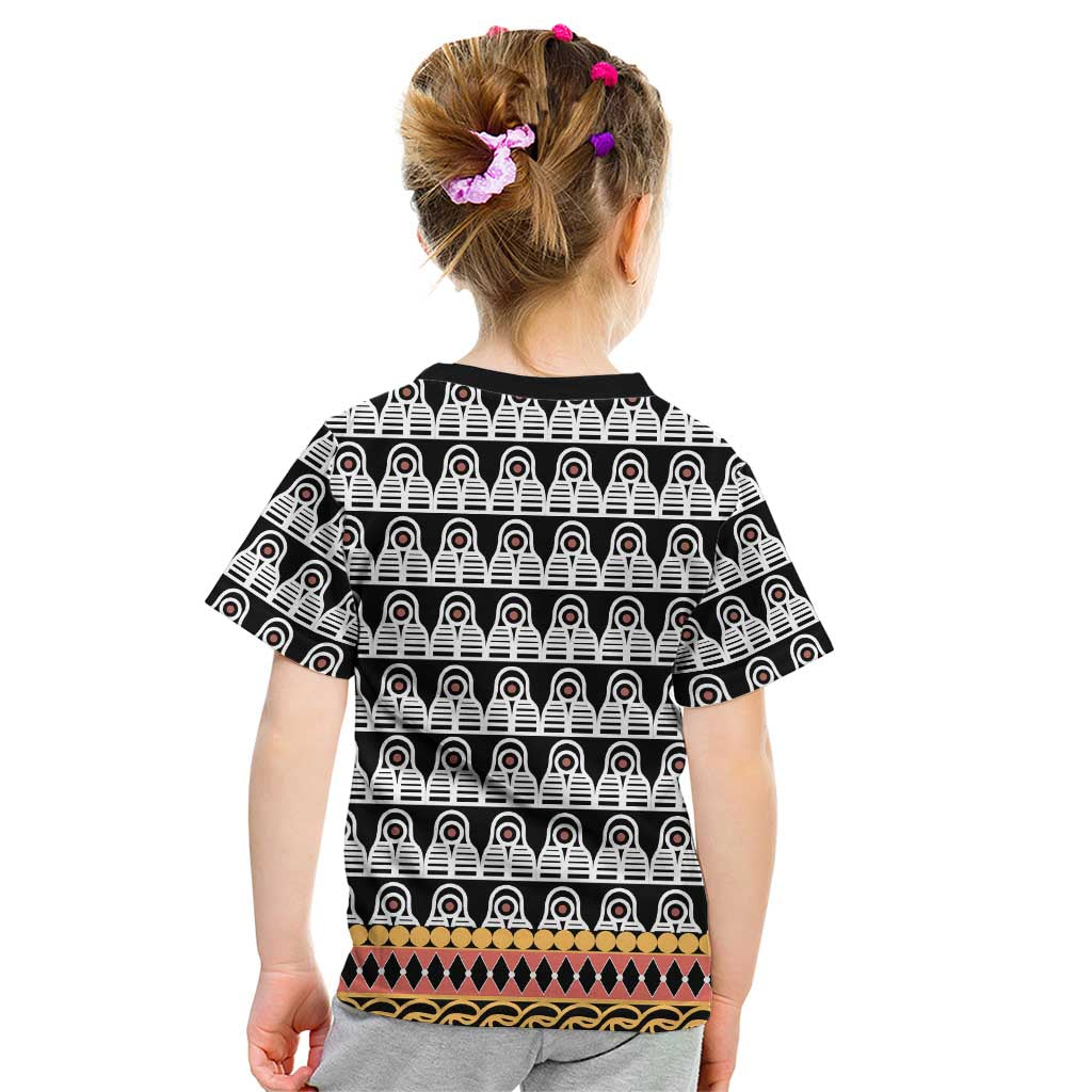 Cameroon Traditional Kid T Shirt Toghu Pattern