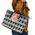 Cameroon Traditional Leather Tote Bag Toghu Pattern
