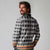 Cameroon Traditional Long Sleeve Polo Shirt Toghu Pattern