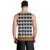 Cameroon Traditional Men Tank Top Toghu Pattern