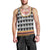 Cameroon Traditional Men Tank Top Toghu Pattern