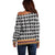 Cameroon Traditional Off Shoulder Sweater Toghu Pattern