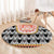 Cameroon Traditional Round Carpet Toghu Pattern