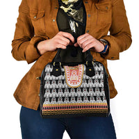 Cameroon Traditional Shoulder Handbag Toghu Pattern