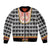 Cameroon Traditional Sleeve Zip Bomber Jacket Toghu Pattern