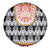 Cameroon Traditional Spare Tire Cover Toghu Pattern
