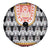 Cameroon Traditional Spare Tire Cover Toghu Pattern
