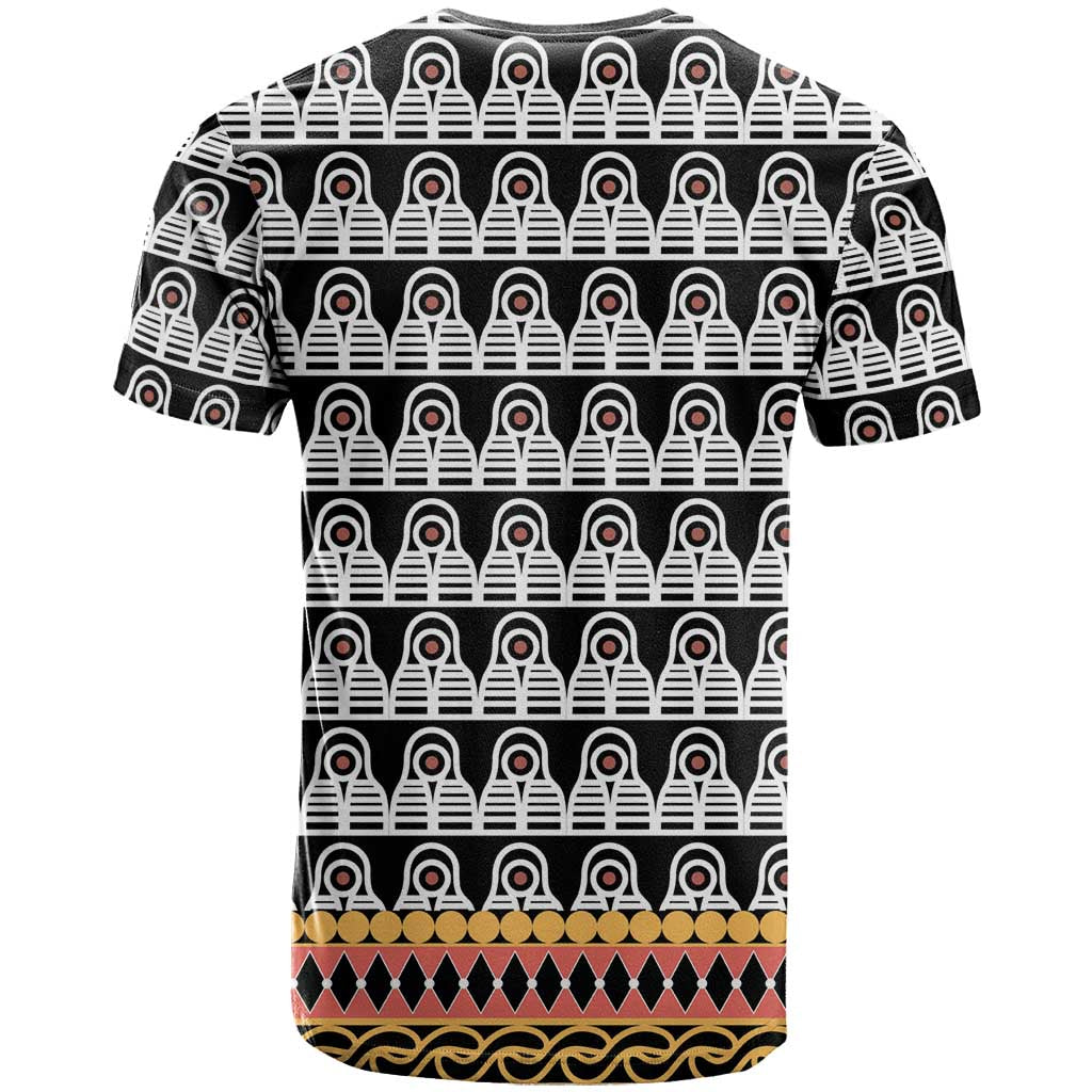 Cameroon Traditional T Shirt Toghu Pattern