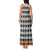 Cameroon Traditional Tank Maxi Dress Toghu Pattern