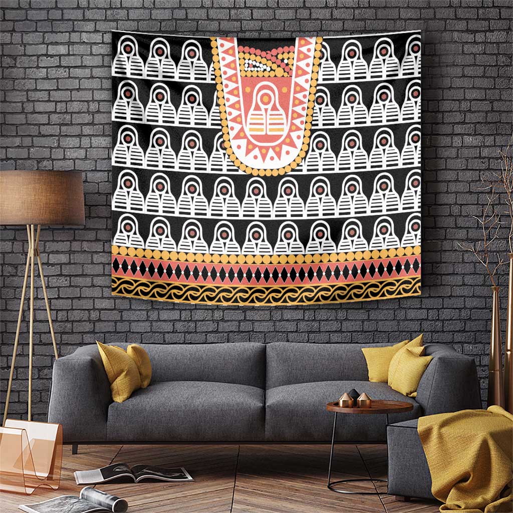 Cameroon Traditional Tapestry Toghu Pattern