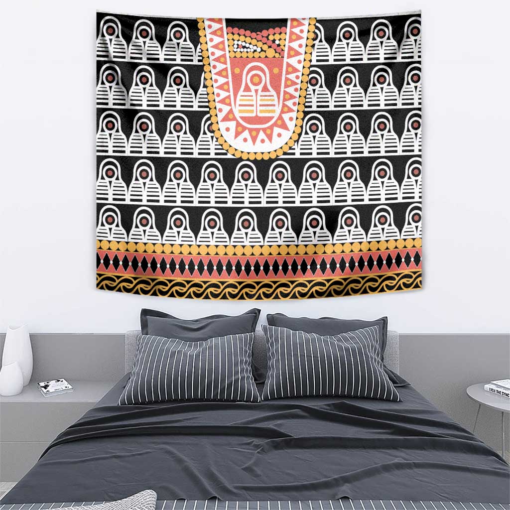 Cameroon Traditional Tapestry Toghu Pattern