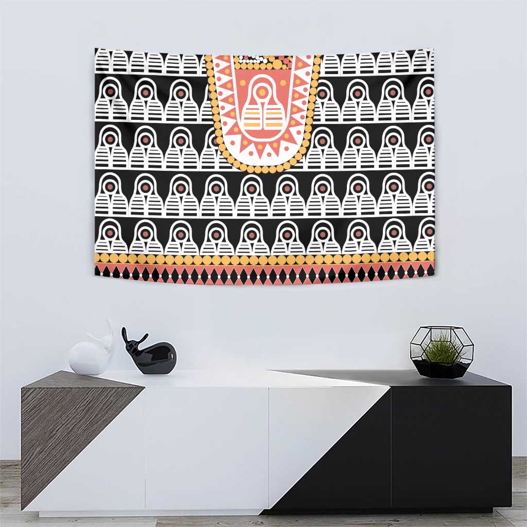 Cameroon Traditional Tapestry Toghu Pattern