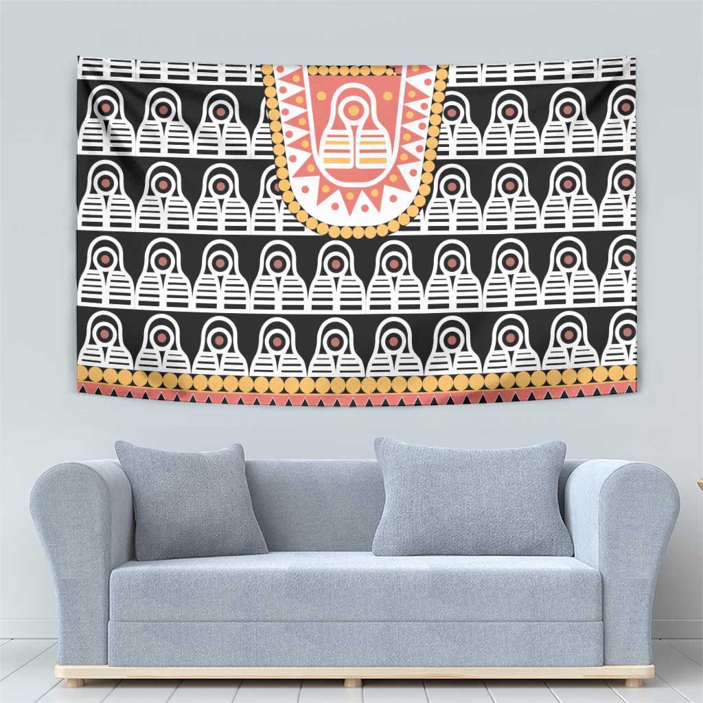 Cameroon Traditional Tapestry Toghu Pattern