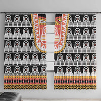 Cameroon Traditional Window Curtain Toghu Pattern