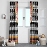 Cameroon Traditional Window Curtain Toghu Pattern