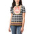 Cameroon Traditional Women Polo Shirt Toghu Pattern