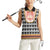 Cameroon Traditional Women Sleeveless Polo Shirt Toghu Pattern