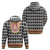 Cameroon Traditional Zip Hoodie Toghu Pattern