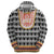 Cameroon Traditional Zip Hoodie Toghu Pattern