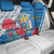Melilla Back Car Seat Cover Coat Of Arms Red Carnation