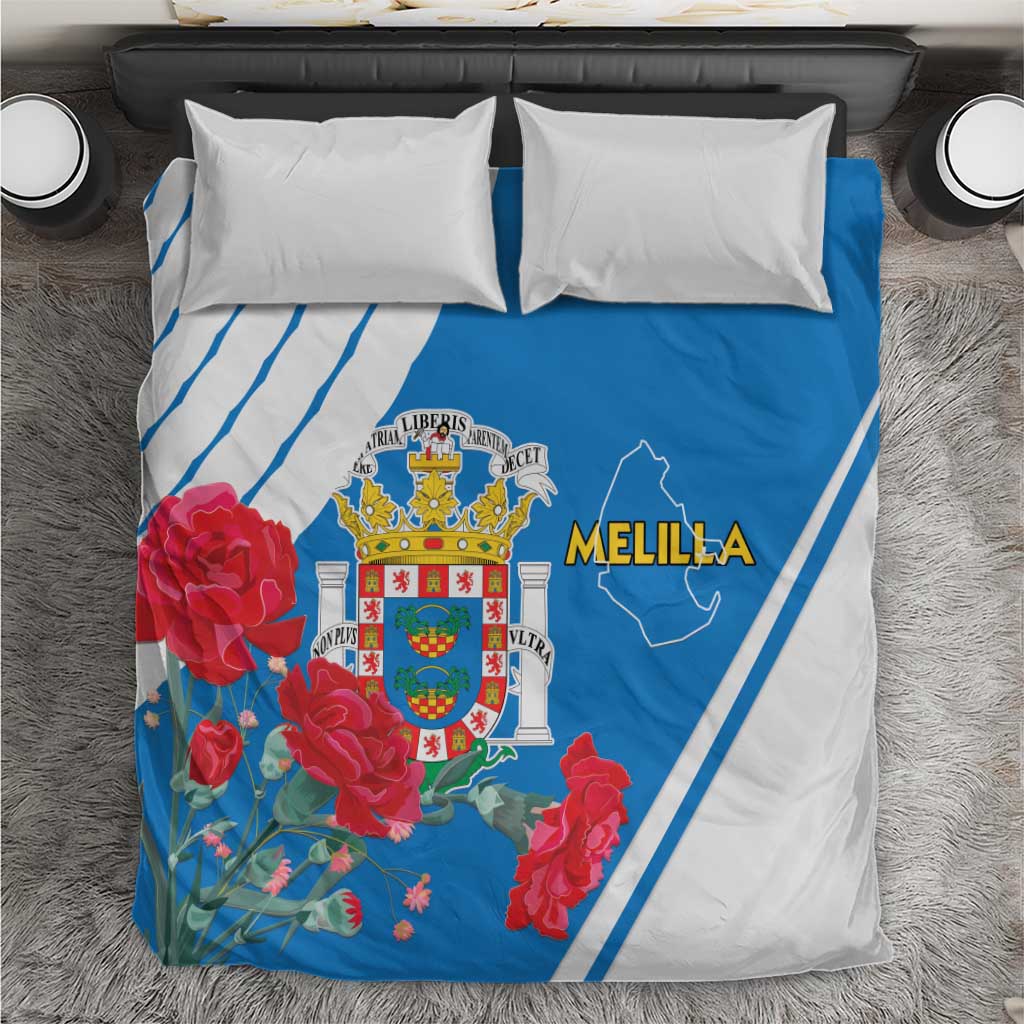 Melilla Bedding Set Coat Of Arms Red Carnation